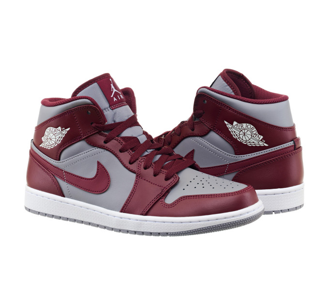 Чоловічі Кросівки Nike Air Jordan 1 Mid Бежевий 42.5 (7dDQ8426-615 42.5)