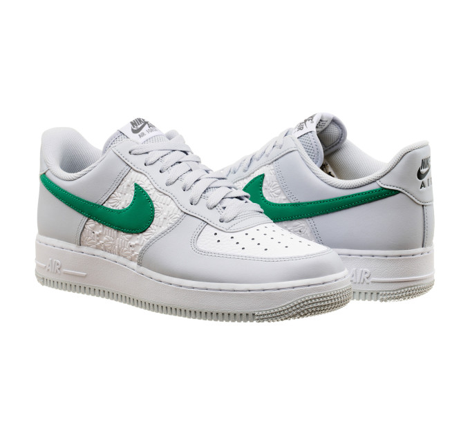 Чоловічі Кросівки Nike Air Force 1 Low Білий Зелений 41 (7dFD0667-001 41)