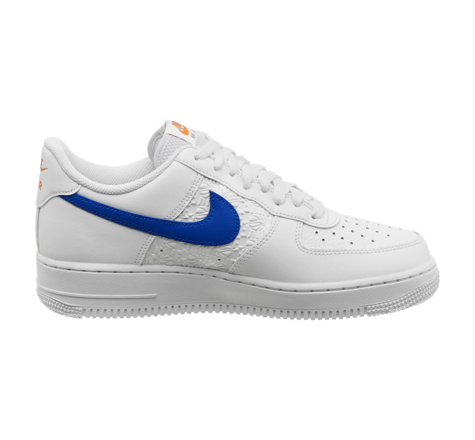 Чоловічі Кросівки Nike Air Force 1 07 Білий Синій 41 (7dFD0667-100 41)