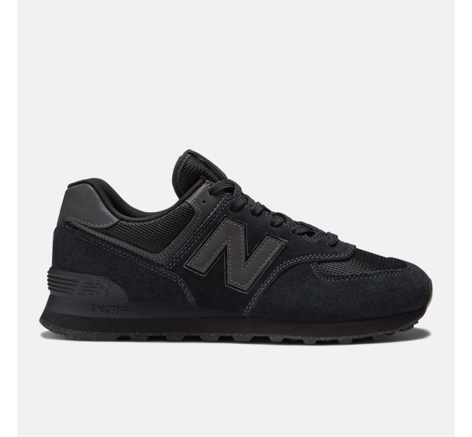 Чоловічі Кросівки New Balance 574 Classic GL Чорний 40.5 (7dML574EVE 40.5)