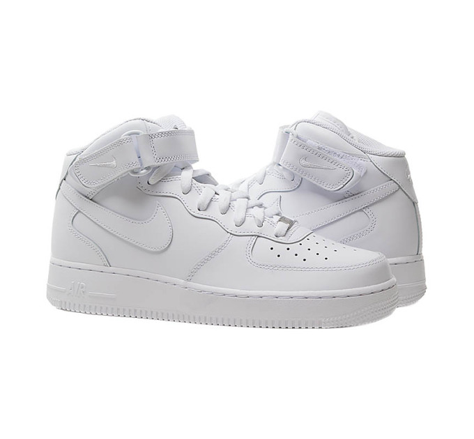 Чоловічі Кросівки Nike Air Force 1 07 Mid Білий 45 (7dCW2289-111 45) Чоловічі Кросівки Nike Air Force 1 07 Mid Білий 45 (7dCW2289-111 45)