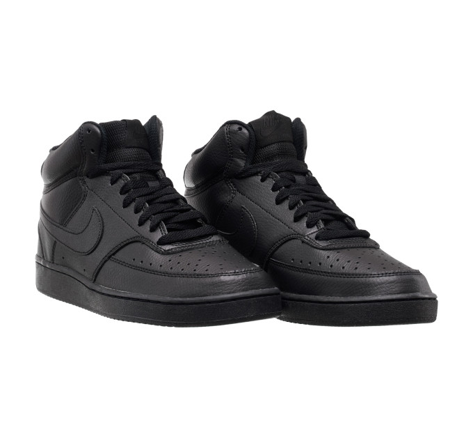Чоловічі Кросівки Nike COURT VISION MID NN Чорний 45 (7dDN3577-003 45)