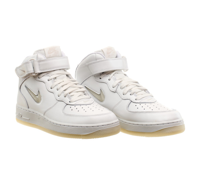 Чоловічі Кросівки Nike Air Force 1 Mid ’07 Білий 42 (7dDZ2672-101 42)