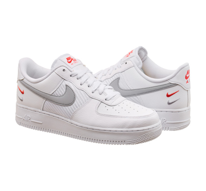 Чоловічі Кросівки Nike Air Force 1 '07 Білий 44.5 (7dFD0666-100 44.5)