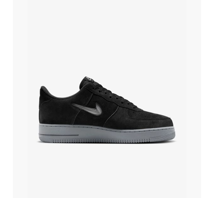 Чоловічі Кросівки Nike AIR FORCE 1 JEWEL Чорний 44 (7dHQ3827-002 44)