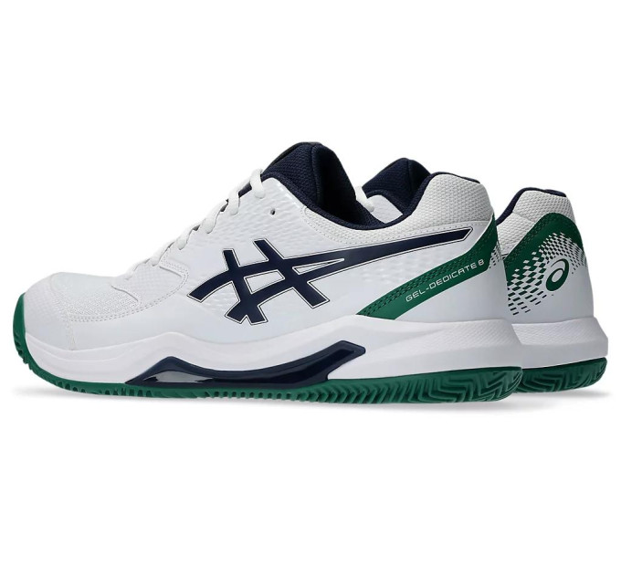 Чоловічі Кросівки Asics Gel-Dedicate 8 clay white/midnight (43.5) 9.5 1041A448-105 43.5