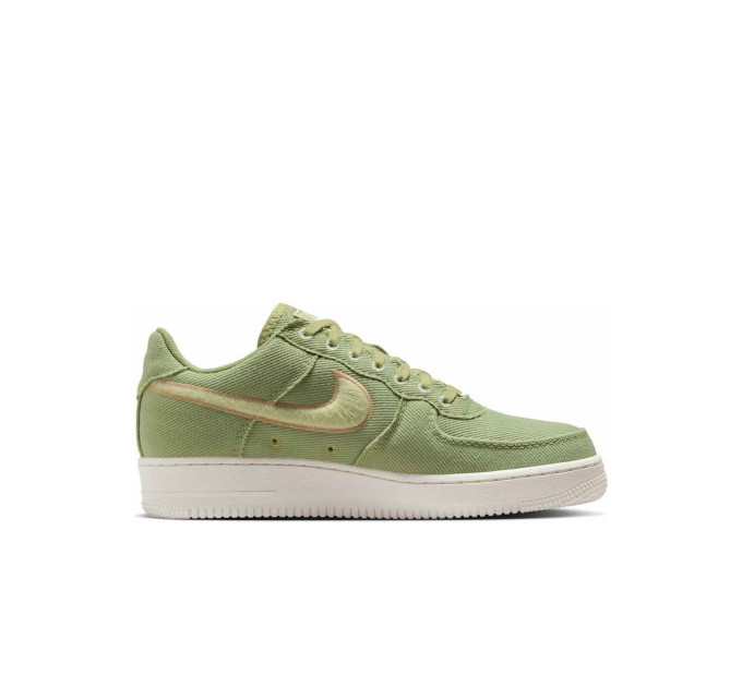 Чоловічі Кросівки Nike AIR FORCE 1 LOW CANVAS Зелений 45.5 (7dHV1204-300 45.5)
