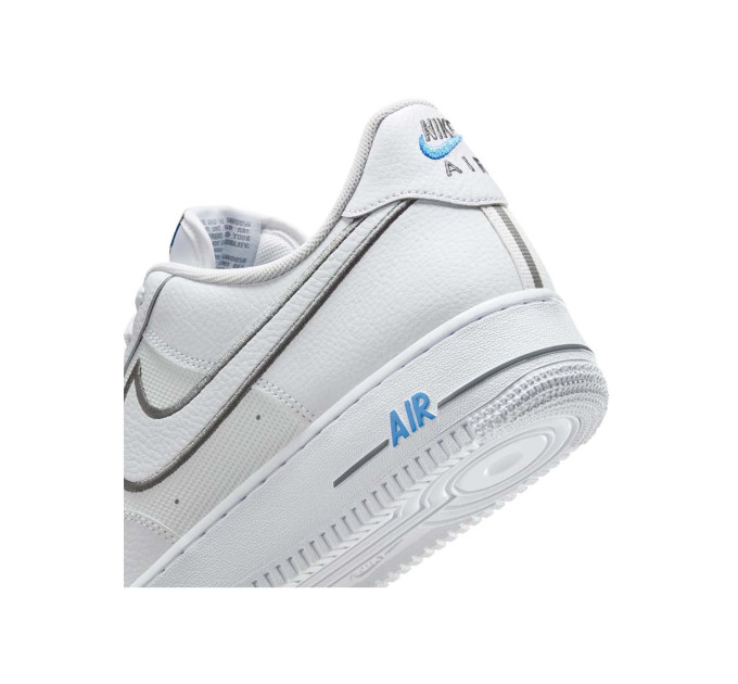 Чоловічі Кросівки Nike AIR FORCE 1 07 Білий 44.5 (7dIB7677-100 44.5)