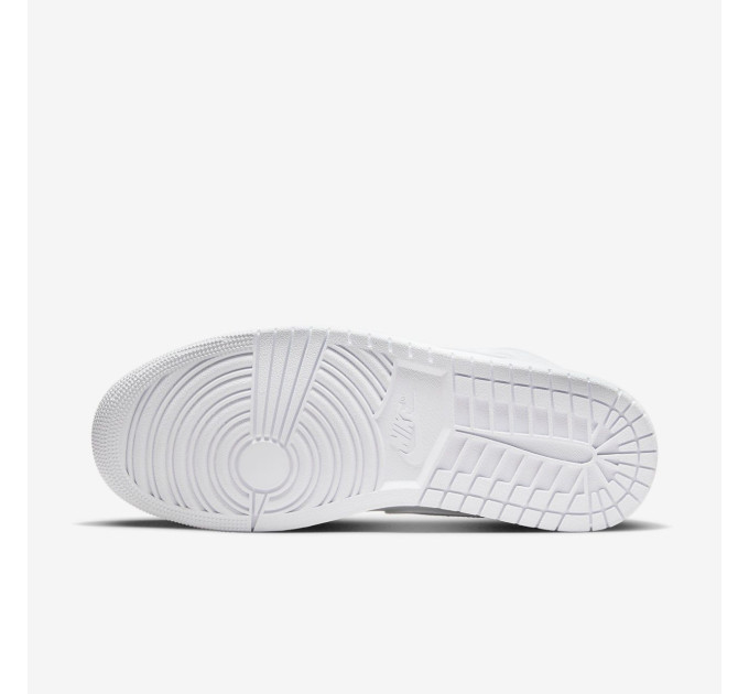Чоловічі Кросівки Jordan 1 Mid Білий 44.5 (7d554724-136 44.5)