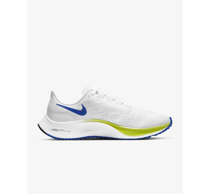 Чоловічі Кросівки Nike Air Zoom Pegasus 37 Білий 38.5 (7dBQ9646-102 38.5)