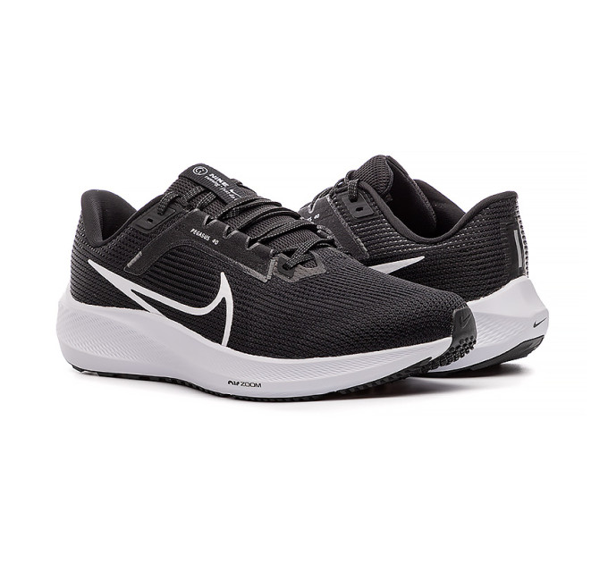 Чоловічі Кросівки Nike AIR ZOOM PEGASUS 40 WIDE Чорний 41 (7dDV7480-001 41)