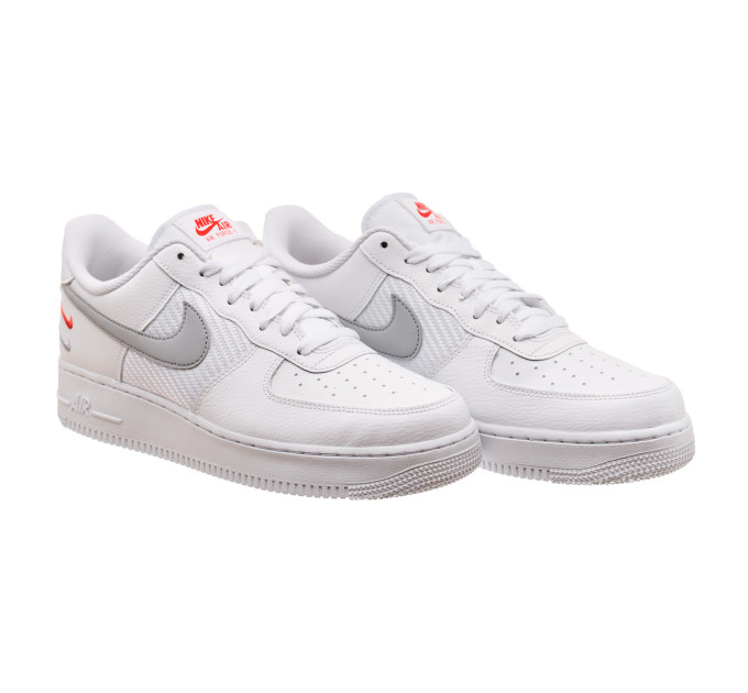 Чоловічі Кросівки Nike Air Force 1 '07 Білий 45 (7dFD0666-100 45)