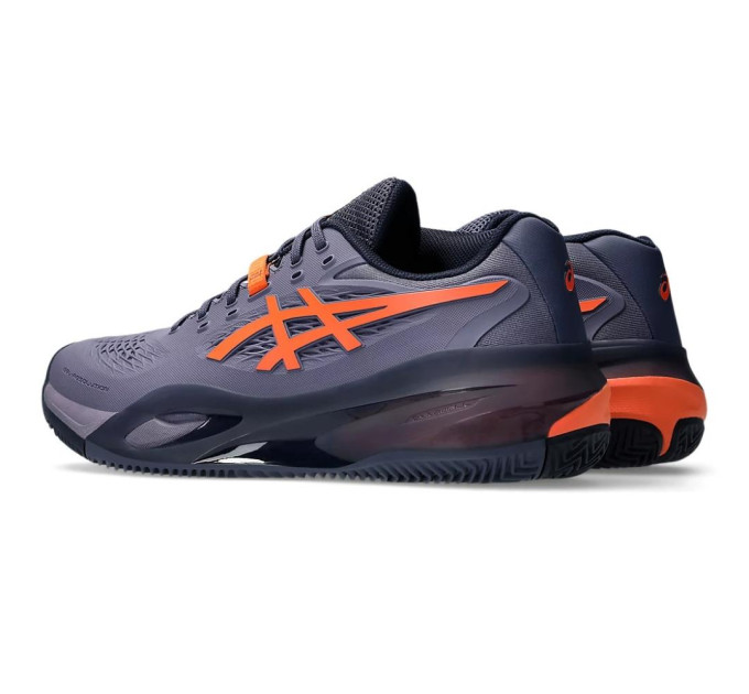 Кросівки чол. Asics GEL-RESOLUTION X clay grey/orange (43.5) 9.5 1041A485-500 43.5