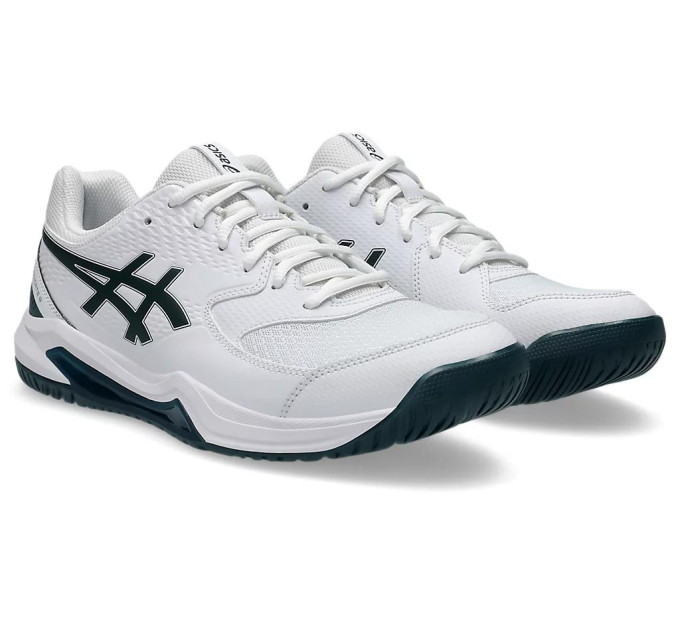 Чоловічі Кросівки Asics Gel-Dedicate 8 all court white/midnight (44,5) 10.5 1041A408-105 44.5