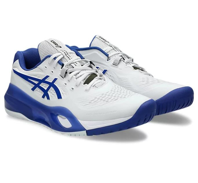 Чоловічі Кросівки Asics GEL-RESOLUTION X white/cobalt blue (46) 11.5 1041A481-101 46