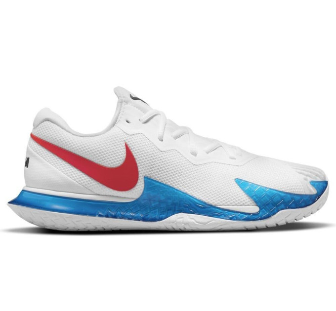 Кросівки чоловічі Nike Zoom VAPOR CAGE 4 RAFA white/red/blue (46) 12 DD1579-113 46