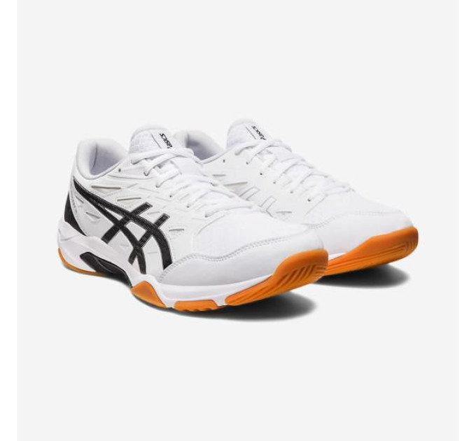 Чоловічі Кросівки для сквошу Asics Gel-Rocket 11 white/black (46) 11.5 1071A091-101 46