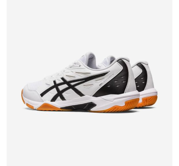 Чоловічі Кросівки для сквошу Asics Gel-Rocket 11 white/black (46) 11.5 1071A091-101 46