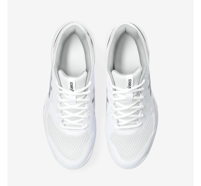 Чоловічі кросівки для сквошу Asics Gel-Dedicate 8 all court Білий Чорний 46.5 (1041A408-101 46.5)