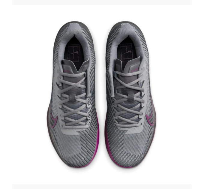 Чоловічі Кросівки Nike ZOOM VAPOR 11 HC Сірий 44 (DR6966-005 44)