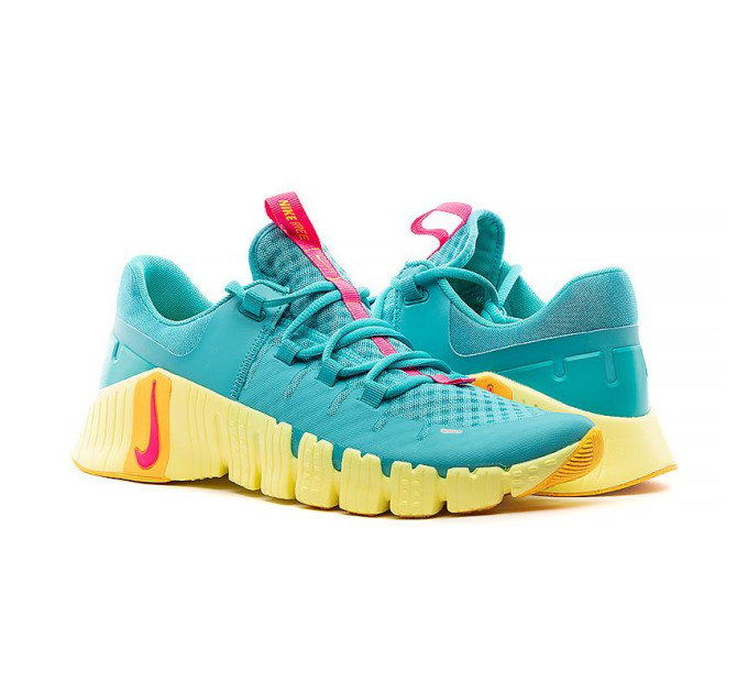 Чоловічі Кросівки Nike FREE METCON 5 Блакитний Жовтий 44.5 (7dDV3949-302 44.5)