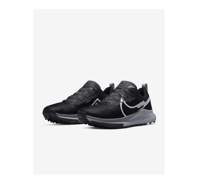 Чоловічі Кросівки бігові Nike REACT PEGASUS TRAIL 4 Чорний 40 (7dDJ6158-001 40)