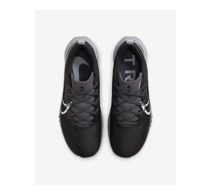 Чоловічі Кросівки бігові Nike REACT PEGASUS TRAIL 4 Чорний 40 (7dDJ6158-001 40)