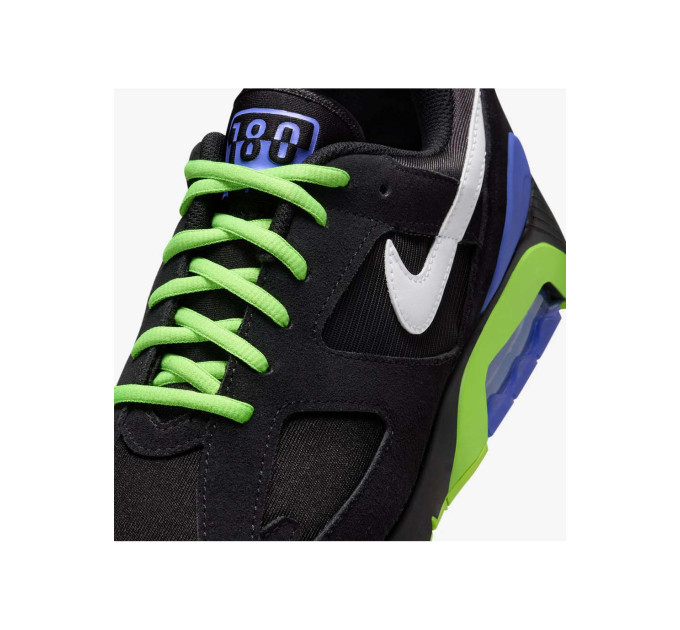 Чоловічі Кросівки Nike AIR 180 QS Чорний 45 (7dFZ3058-001 45)