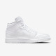 Чоловічі Кросівки Jordan 1 Mid Білий 45.5 (7d554724-136 45.5)