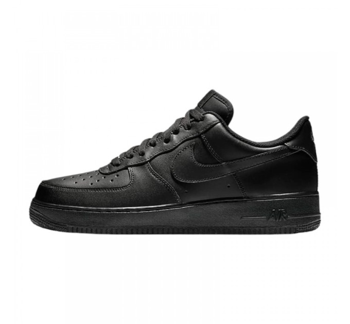 Чоловічі Кросівки Nike AIR FORCE 1 07 Чорний 45 (7dCW2288-001 45)