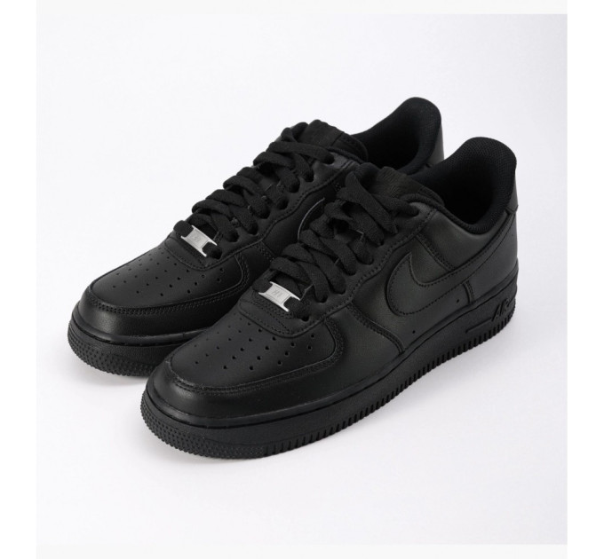 Чоловічі Кросівки Nike AIR FORCE 1 07 Чорний 45 (7dCW2288-001 45)
