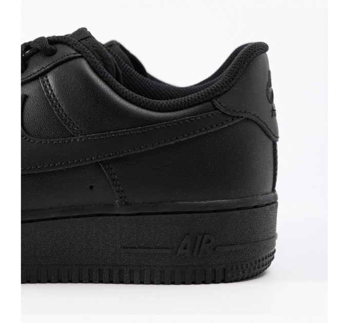 Чоловічі Кросівки Nike AIR FORCE 1 07 Чорний 45 (7dCW2288-001 45)