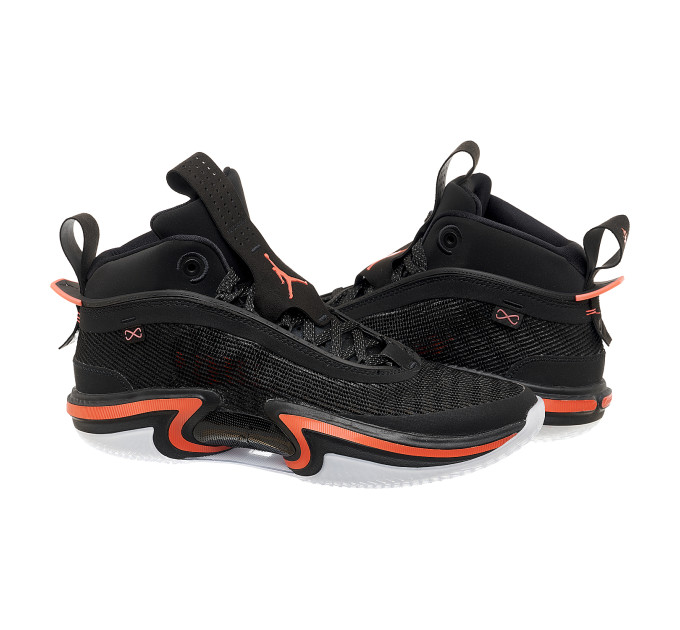 Чоловічі Кросівки Jordan Xxxvi Black Infrared Чорний 42 (7dCZ2650-001 42)