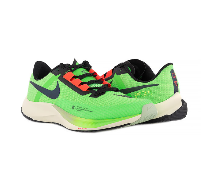 Чоловічі Кросівки Nike NIKE AIR ZOOM RIVAL FLY 3 Салатовий 45.5 (DZ4775-304 45.5)