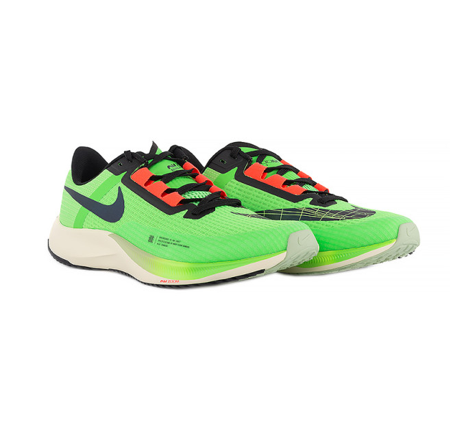 Чоловічі Кросівки Nike NIKE AIR ZOOM RIVAL FLY 3 Салатовий 45.5 (DZ4775-304 45.5)
