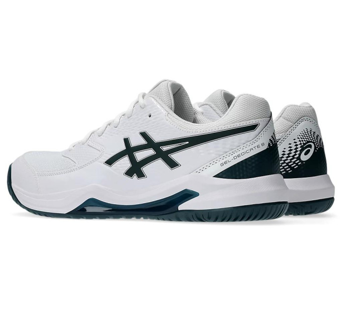 Чоловічі Кросівки Asics Gel-Dedicate 8 all court white/midnight (45) 11 1041A408-105 45