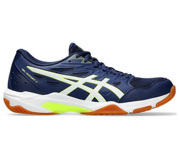 Чоловічі Кросівки Asics Gel-Rocket 11 Темно-синій 46.5 (1071A091-403 46.5) Чоловічі Кросівки Asics Gel-Rocket 11 Темно-синій 46.5 (1071A091-403 46.5)