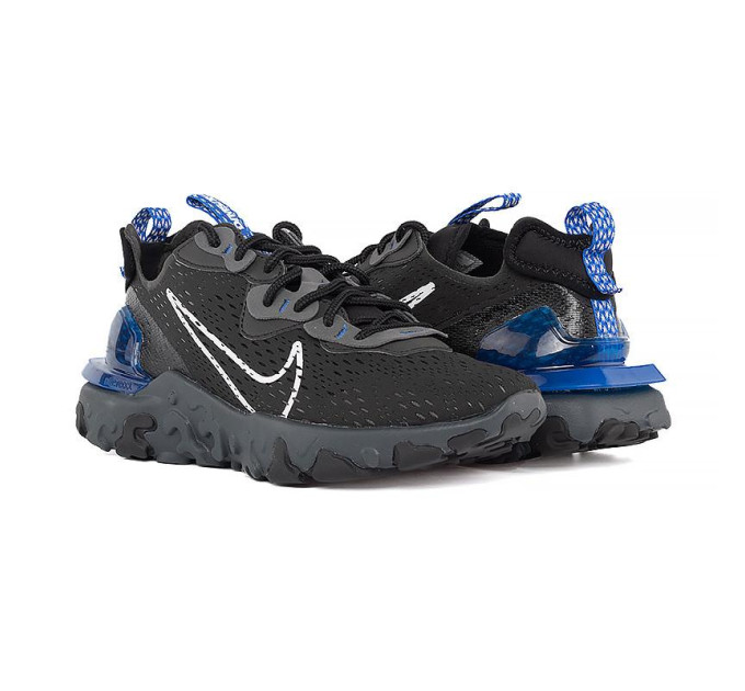 Чоловічі Кросівки Nike REACT VISION Чорний 44.5 (7dDV6491-001 44.5)