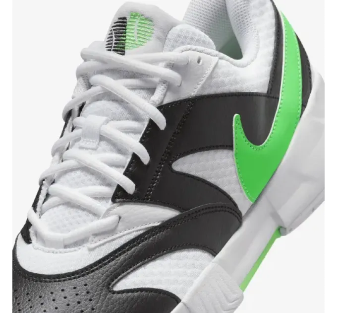 Чоловічі кросівки для тенісу Nike Court Lite 4 Білий Чорний 45 (FD6574-105 45)
