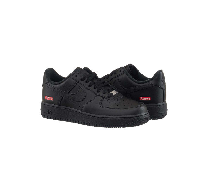 Чоловічі Кросівки Nike Supreme x Air Force 1 Чорний 40 (7dCU9225-001 40)