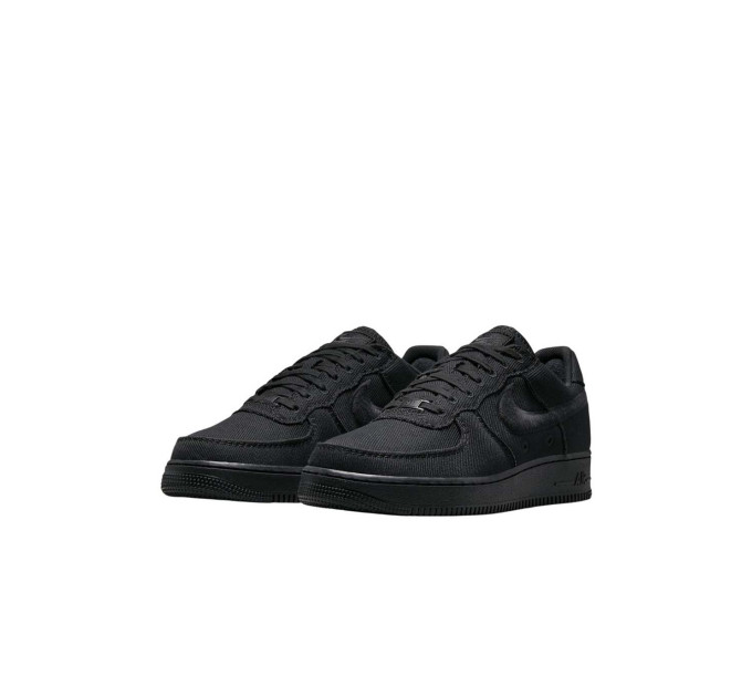 Чоловічі Кросівки Nike AIR FORCE 1 LOW CANVAS Чорний 44.5 (7dHV1204-002 44.5)
