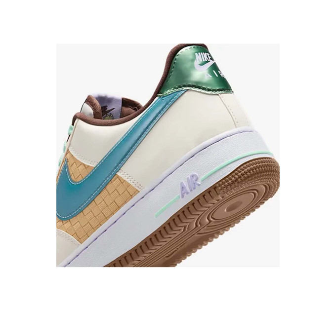 Чоловічі Кросівки Nike AIR FORCE 1 RETRO QS Різнокольоровий 45 (7dIB5722-100 45)