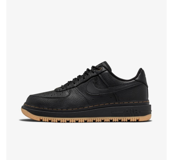 Чоловічі Кросівки Nike AIR FORCE 1 LUXE Чорний 45.5 (7dDB4109-001 45.5)