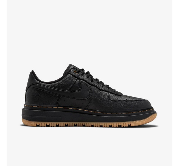 Чоловічі Кросівки Nike AIR FORCE 1 LUXE Чорний 45.5 (7dDB4109-001 45.5)