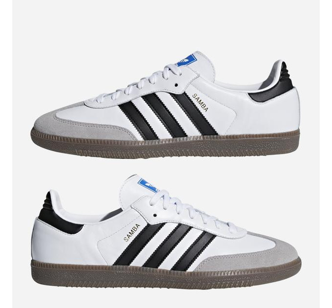 Чоловічі Кросівки Adidas SAMBA OG Білий 36.5 (7dB75806 36.5)