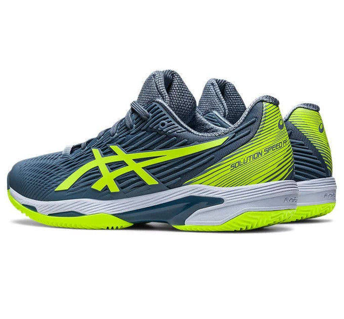 Мужские кроссовки Asics Solution Speed FF 2 clay grey/green (41.5) 8 1041A187-402 41.5