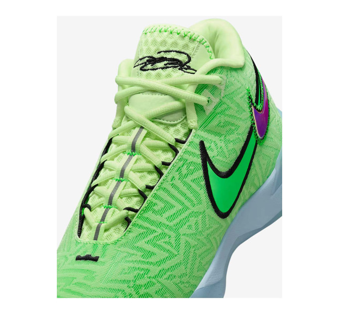 Чоловічі Кросівки Nike LBJ NXXT GENISUS Салатовий 44 (7dHF0712-700 44)