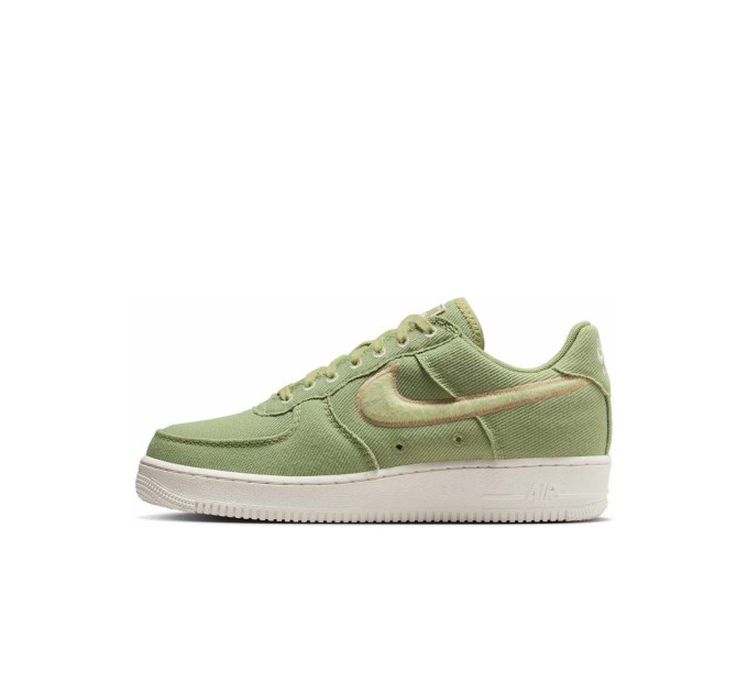 Чоловічі Кросівки Nike AIR FORCE 1 LOW CANVAS Зелений 43 (7dHV1204-300 43)