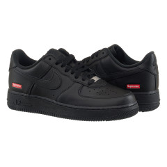 Чоловічі Кросівки Nike Supreme x Air Force 1 Чорний 47 (7dCU9225-001 47)