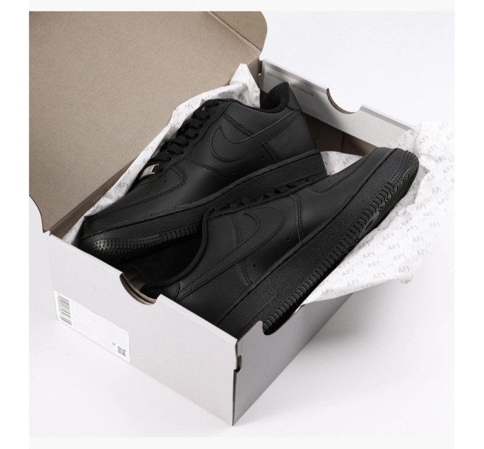 Чоловічі Кросівки Nike AIR FORCE 1 07 Чорний 46 (7dCW2288-001 46)